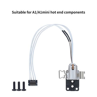 Für A1/A1 Mini 3D Drucker Hot End Komponente mit RTD / Heizkabel Kit