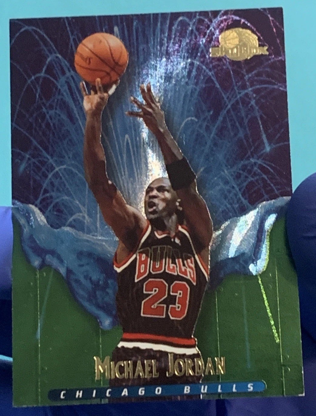 1995-96 Skybox Premium - Meltdown Michael Jordan #M1 - Rare Iconic Insert