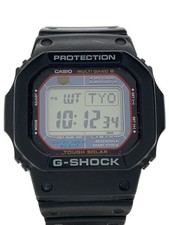 CASIO Solar Watch Digital Rubber BLK BLK GM M5610