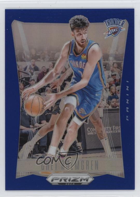 2023-24 Panini Prizm Deca Blue Prizm 136/149 Chet Holmgren #148 14cm