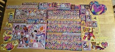Lisa Frank Sticker Lot Stickers Giraffe Animals Pegasus Rock Stars Frogs Food