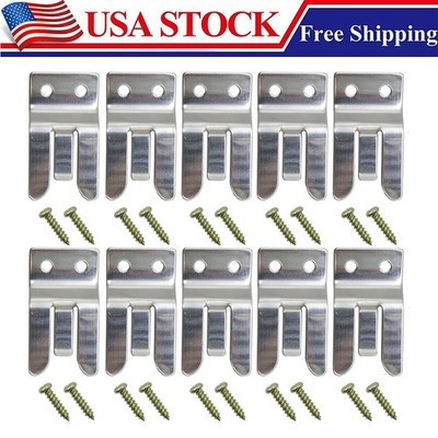 10Pcs Metal Mic Hanger Clip for MH-48 FT8900 FT7800 FT7900 FT8800 FT1807 Radio