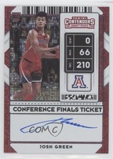 2020 Contenders Draft Picks Conference Finals Ticket 1/20 Josh Green Auto 0t3l