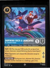 Darkwing Duck  Launchpad St. Canard's Finest 165/204 Attack of the Vine Lorcana