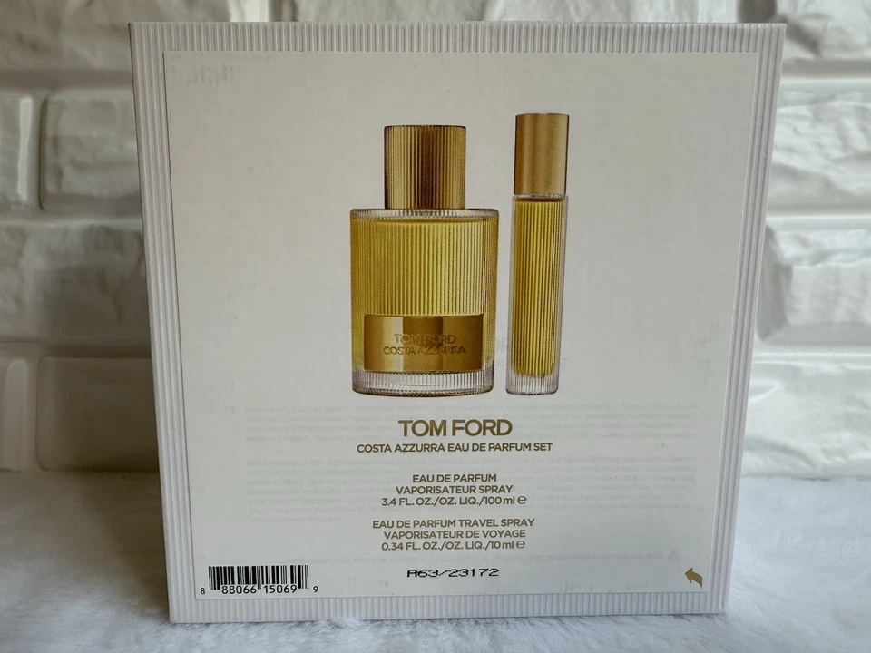 Tom Ford Costa Azzurra Eau De Parfum Set de Regalo 3.4oz/100ml y 0.34oz/10ml Foto 2 de 4