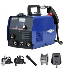MIG200 3-IN-1 110V/220V MIG Welding Machine 200A MIG/TIG/MMA Welder IGBT LED