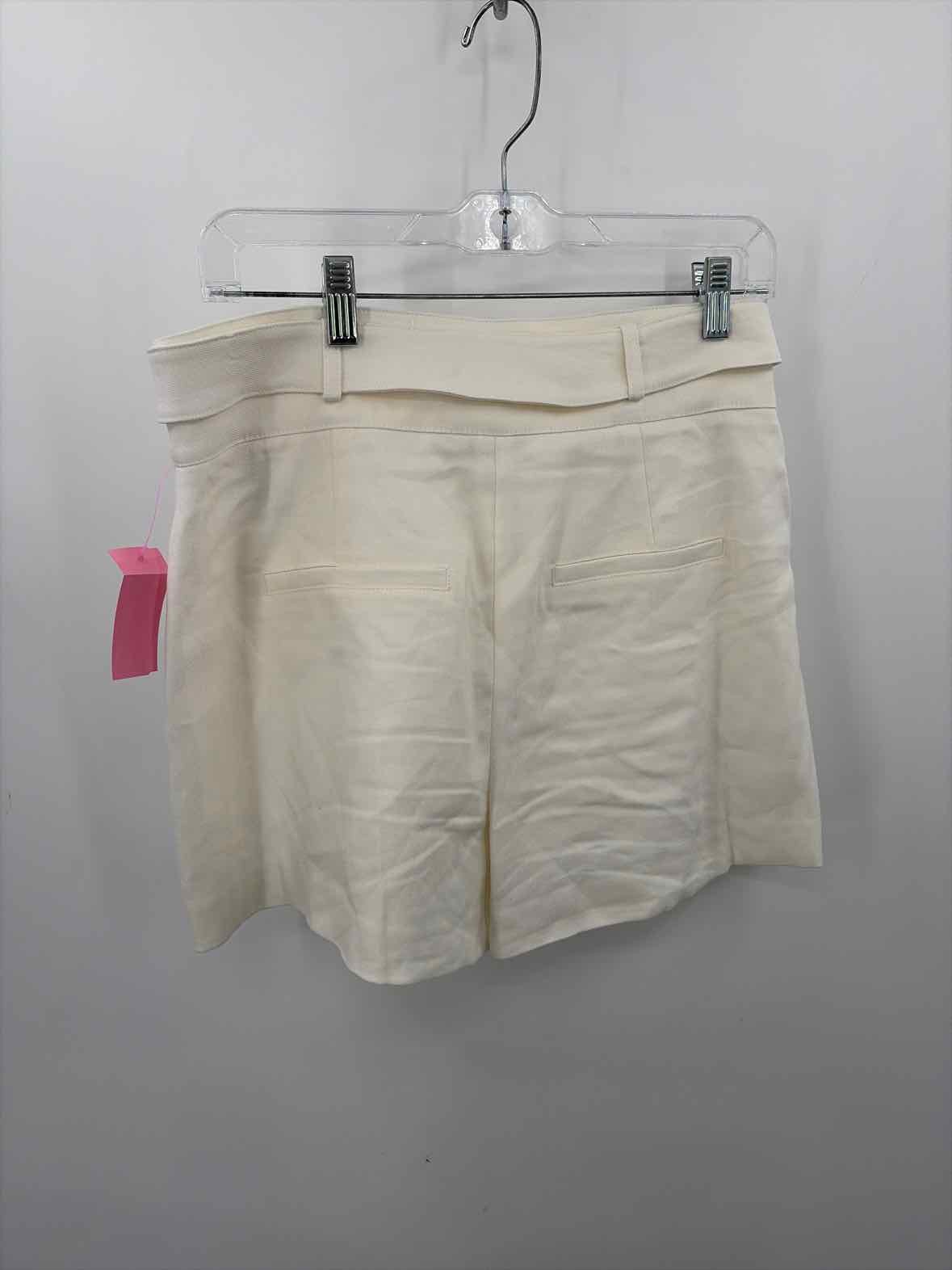 Pre-Owned Veronica Beard White Size 8 Basic Shorts - image 3