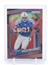 WILLIS MCGAHEE 2025 PRIZM FOOTBALL PIGSKIN #45 BILLS /180 Q3098