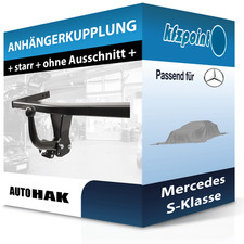 AUTO HAK Anhängekupplung starr passend für Mercedes S-Klasse 02.1991-09.1998 neu AUTO HAK Anhängekupplung starr passend für Mercedes S-Klasse 02.1991-09.1998 neu