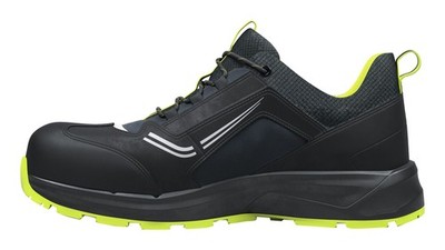 Hultafors Halbschuh Solid Gear Adapt low Schwarz/Lime, S3L ESD Größe 46 - 1 Paar