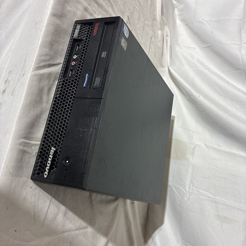 Vintage Lenovo ThinkCentre SFF PC Intel Core 2 Duo Retro Windows Vista FOR PARTS