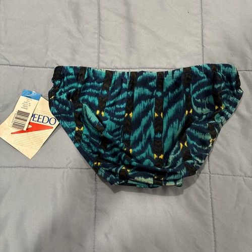 New Vintage Speedo Men's Swim Race Brief 730174 30
