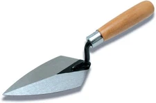 7-Inch by 3-Inch Pointing Trowel with Wooden Handle