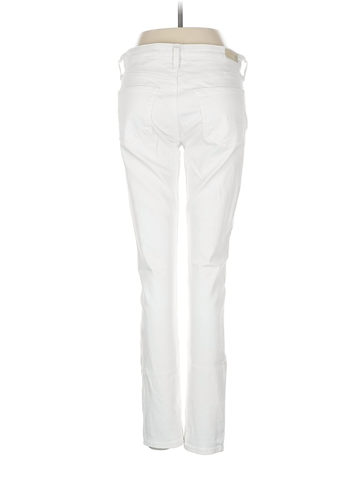 Adriano Goldschmied Women White Jeans 28W thumbnail 2