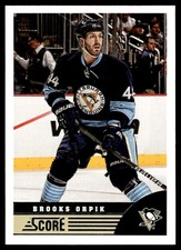 2013-14 Score Brooks Orpik Pittsburgh Penguins #406