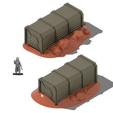 Decor Print 3D 1 Decor Futuristic Container