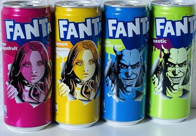 Fanta Halloween 4 Dosen 2025 2x M3GAN, 2x The Gabber NEU !!! Coca Cola Fan