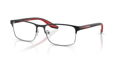NEW Prada Linea Rossa 50PV Eyeglasses YDC1O1 Black 100% AUTHENTIC
