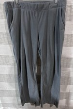 Columbia Women  s Fleece Pants Size XL Gray 33 Inseam