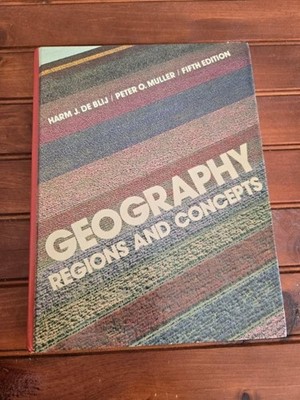 Geography Regions and Concepts 5th Textbook with map inserts