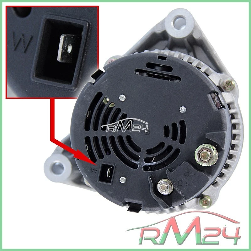 ALTERNATORE PER DAEWOO KORANDO CABRIO KJ 2.9 D DALL'ANNO 1999 90A - Immagine 2 di 4