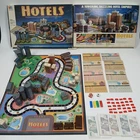 Vtg. 1987 Milton Bradley HOTELS 3-Dimensional Board Game Complete Game Pcs *Read