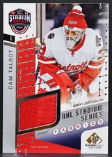 2025-26 SP Game Used Stadium Series Fabrics Cam Talbot SSF-20 Jersey 6841