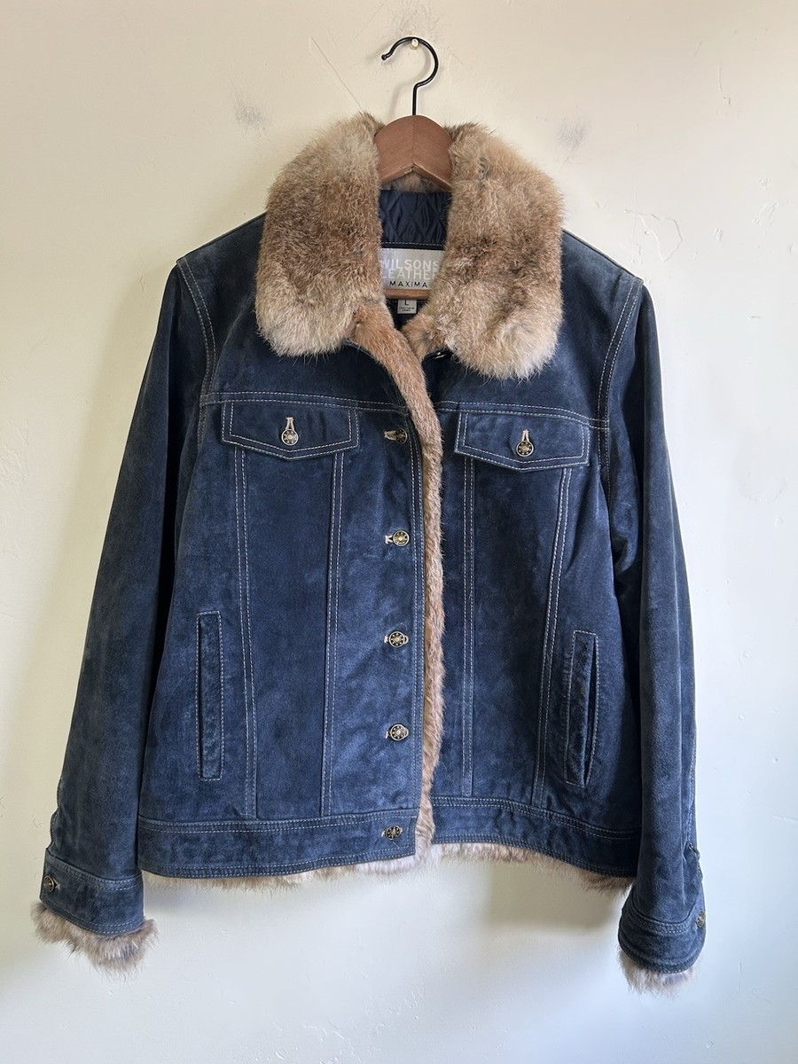 Suede Jacket Rare Rabbit Leather Jackets Wilsons Leather Maxima