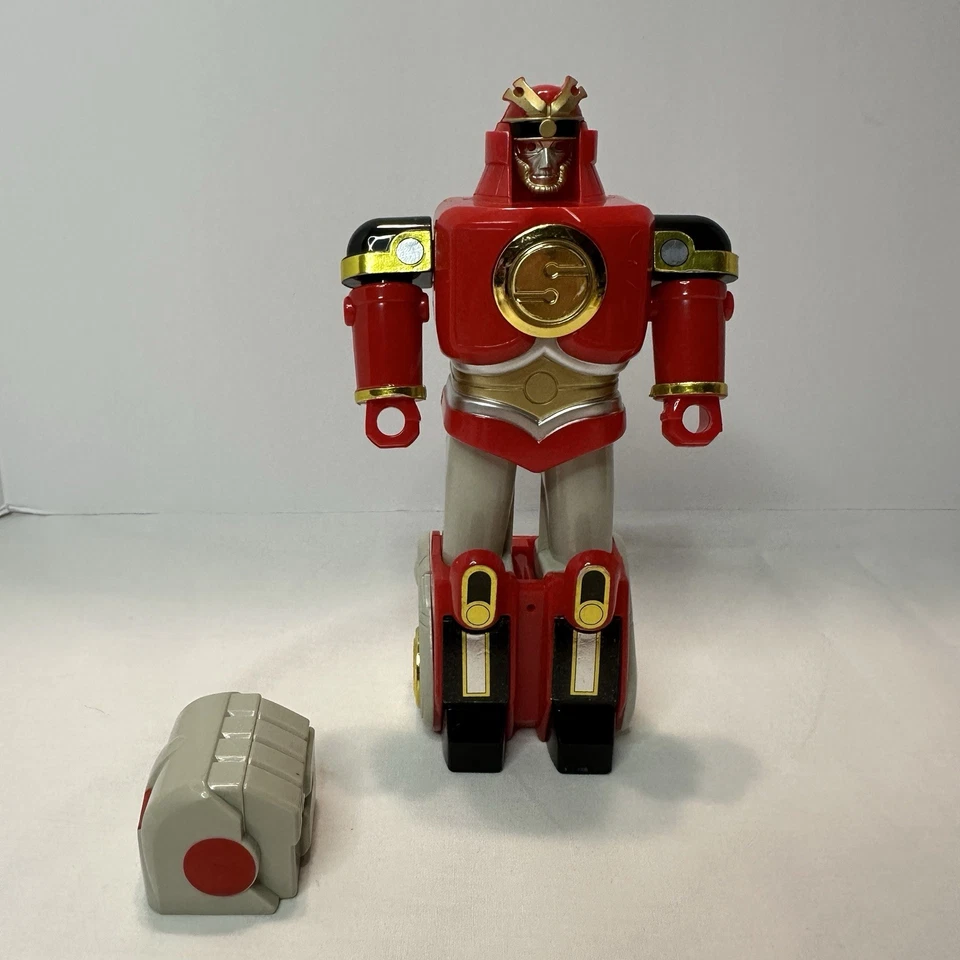 Vintage 1995 POWER RANGERS Deluxe Ninja Zords, 1996 Super Zeo Megazord, More - Image 4 of 4