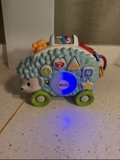 Fisher-Price Linkimals Hedgehog Happy Shapes Musical Toy Tested EUC