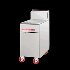 American Range AF-DS Top Draining 25lb Oil Capacity Stainless Gas Dump Station