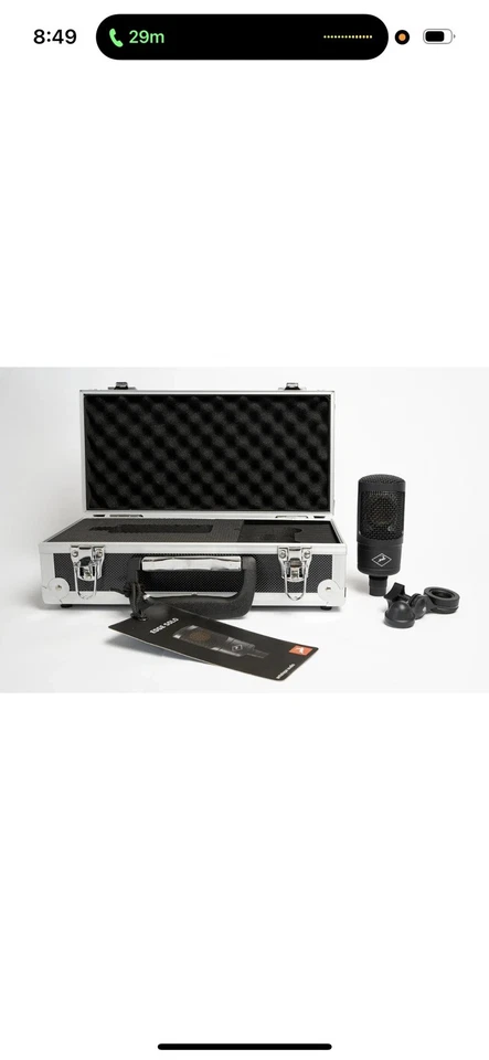 Antelope Edge Solo Großmembran-Nierenmodellierungsmikrofon