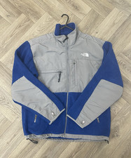 The North Face Polartec 300 Full Zip Fleece Jacket Zipped Pockets Blue/Grey M