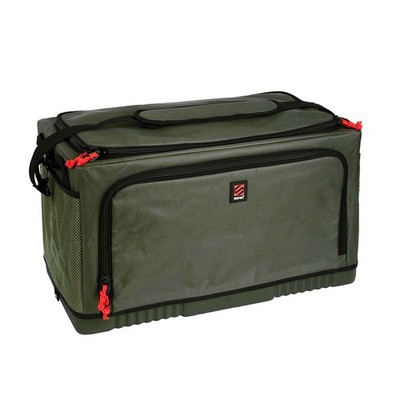Sonik Storz 54L Karpfenangeln Green Tackle Carryall Stahlrahmen leicht zusammenklappbar