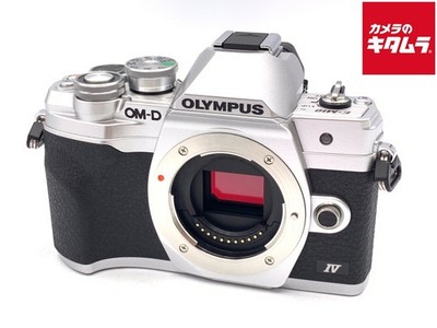 OLYMPUS OM-D E-M10 MarkIV 20.3MP Body SILVER -Near Mint- 3324