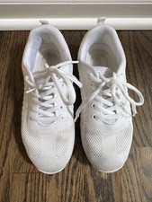 White Cheer Shoes Big Girls Size 2 Cheerleading