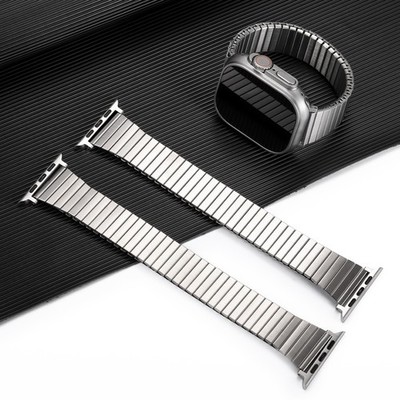 Elastic Stretch Steel Strap Watch Band Strap for Apple Watch Series 7 6 5 4 3 2
