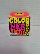 NEW NeeDoh Color Change Yellow Fidget Toy by Schylling Sensory Stress Ball