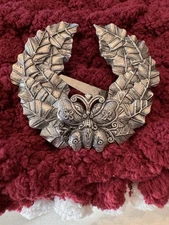 Neumann Marcus Sylvia Dahl Scarf Clip Sterling Silver Mid Century Vintage 1960s