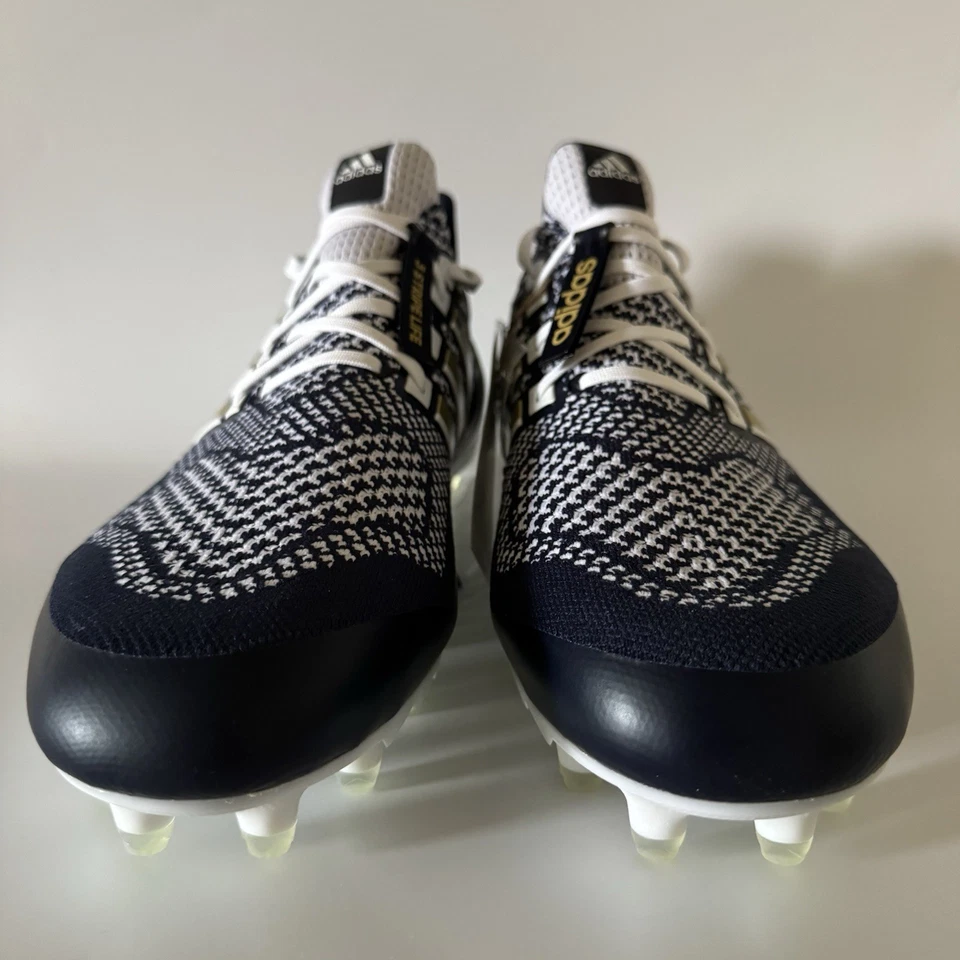 adidas Men’s Size 12 Ultraboost 1.0 Football Cleats ‘Georgia Tech’ HR0988 NEW - Image 2 of 4