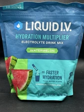 WATERMELON Liquid I.V. Hydration Multiplier | 16 Stick Packets | Exp 12/2026