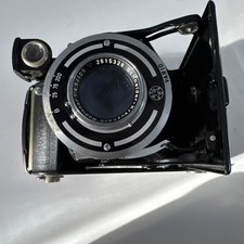 ANTIQUE WIRGIN SCHNEIDER-KREUZNACH RADIONAR PRONTOR-S FOLDING CAMERA UNTESTED