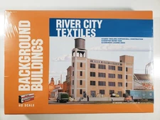 Walthers River City Textiles [933-3178] HO Scale Building Kit - Brand New Sealed