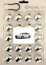 99-9712-C-A6 CHROME lug bolt covers for AUDI A6 wheels FREE SHIPPING in the U.S.
