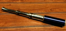 Spy Glass Telescope Marine Nautical Leather wrapped Pirate Spyglass Reproduction