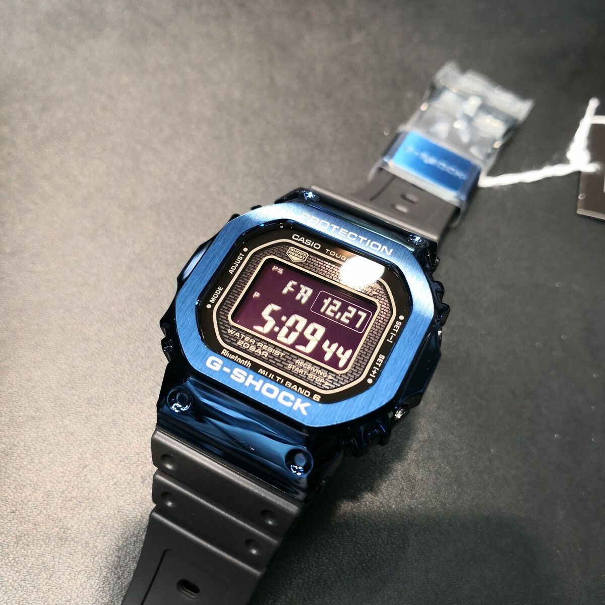 GMW-B5000G-2 Casio G-Shock Watch Blue Cas Bluetooth BlTooth GMW-B5000G-2 Casio G-Shock Watch Blue Cas Bluetooth BlTooth