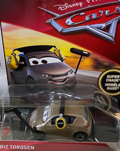 DISNEY PIXAR CARS "BIZ TORQSEN" SUPER CHASE, NEW IN PACKAGE, SHIP WORLD WIDE - 第 1/1 張圖片