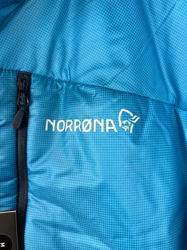 Norrona Mens Jacket Falketind Thermo60 Hooded Hawaiian Surf/Indigo Outdoor Small image 10