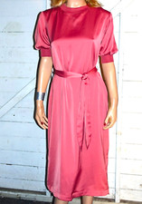 Who What Wear Orange Brown Rust Dress XS