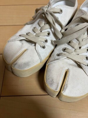 Maison Margiela Canvas Tabi Low Top Sneakers Shoes Men Size EU 41